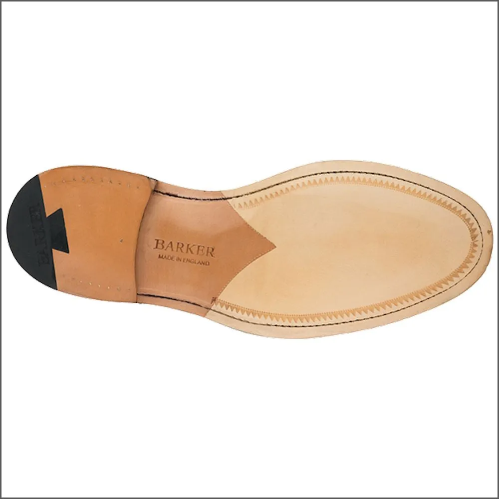 Barker Bailey Cedar Hand Painted Derby Wingtip Brogue@