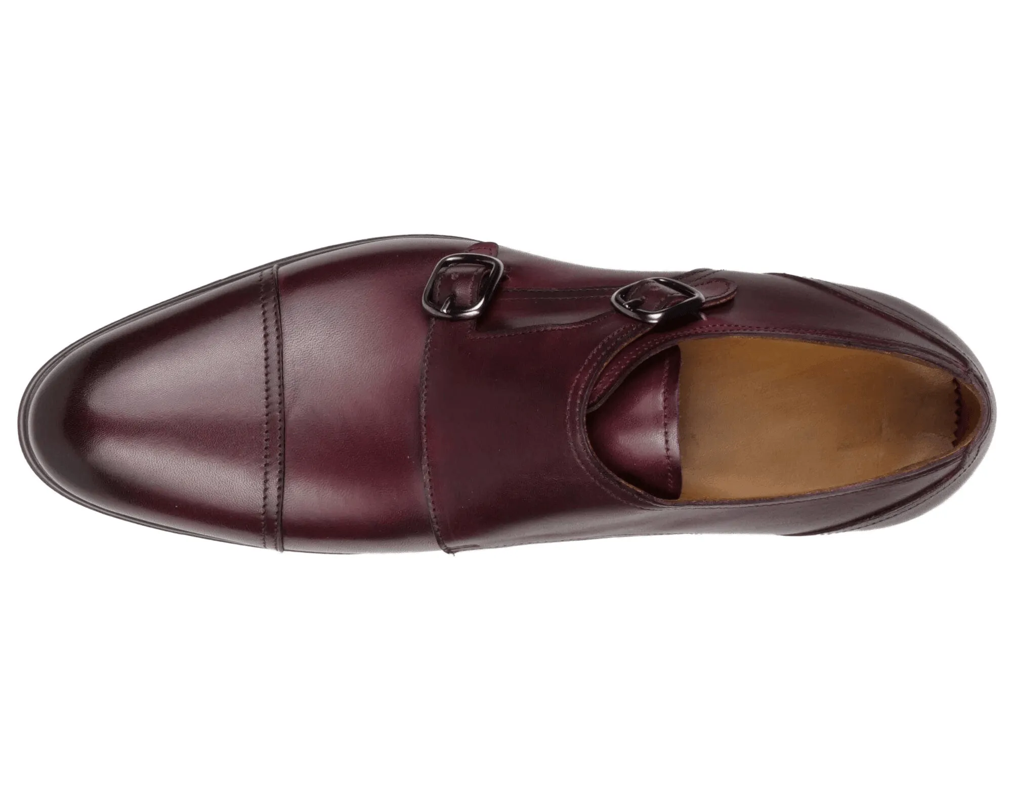 Bourne Monk Strap Oxblood