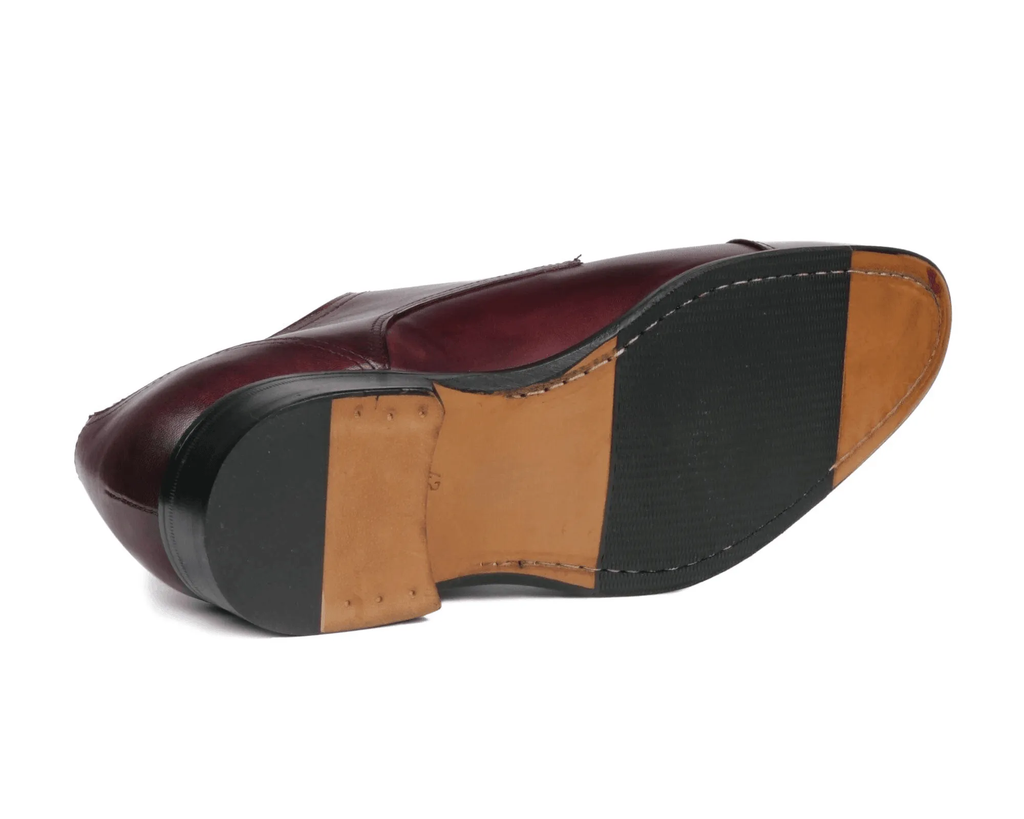 Bourne Monk Strap Oxblood