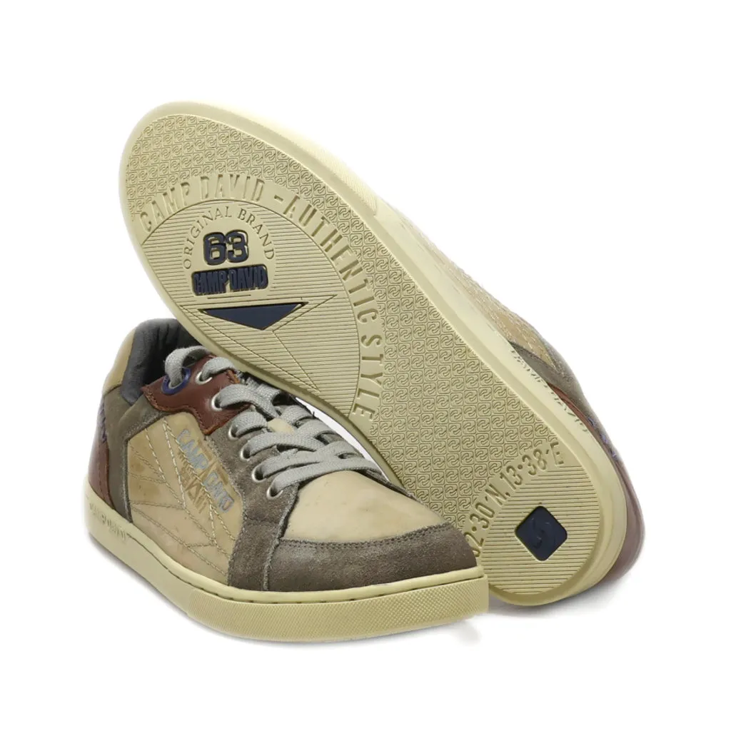Camp David Casual Lace Ups Leather Brown Colour For Men