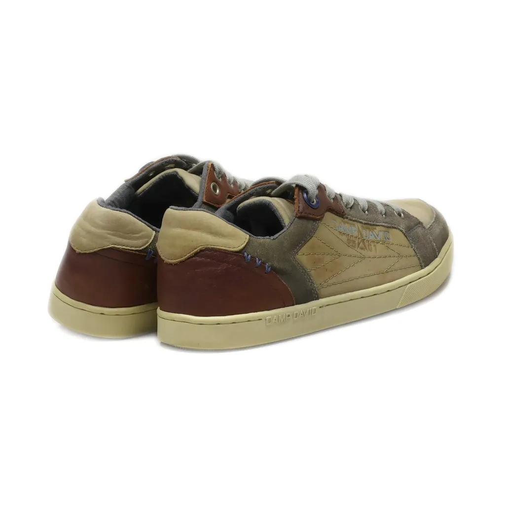 Camp David Casual Lace Ups Leather Brown Colour For Men
