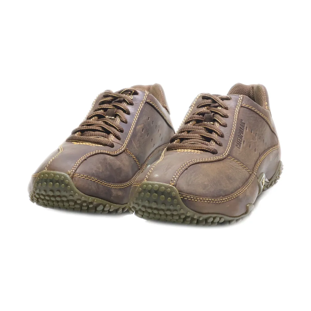 Caterpillar Casual Lace Ups Leather Brown Colour For Men