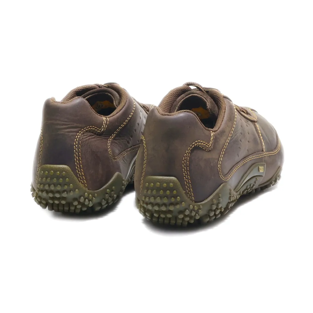 Caterpillar Casual Lace Ups Leather Brown Colour For Men