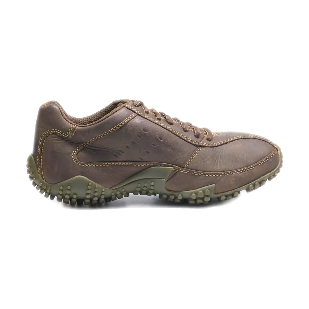 Caterpillar Casual Lace Ups Leather Brown Colour For Men