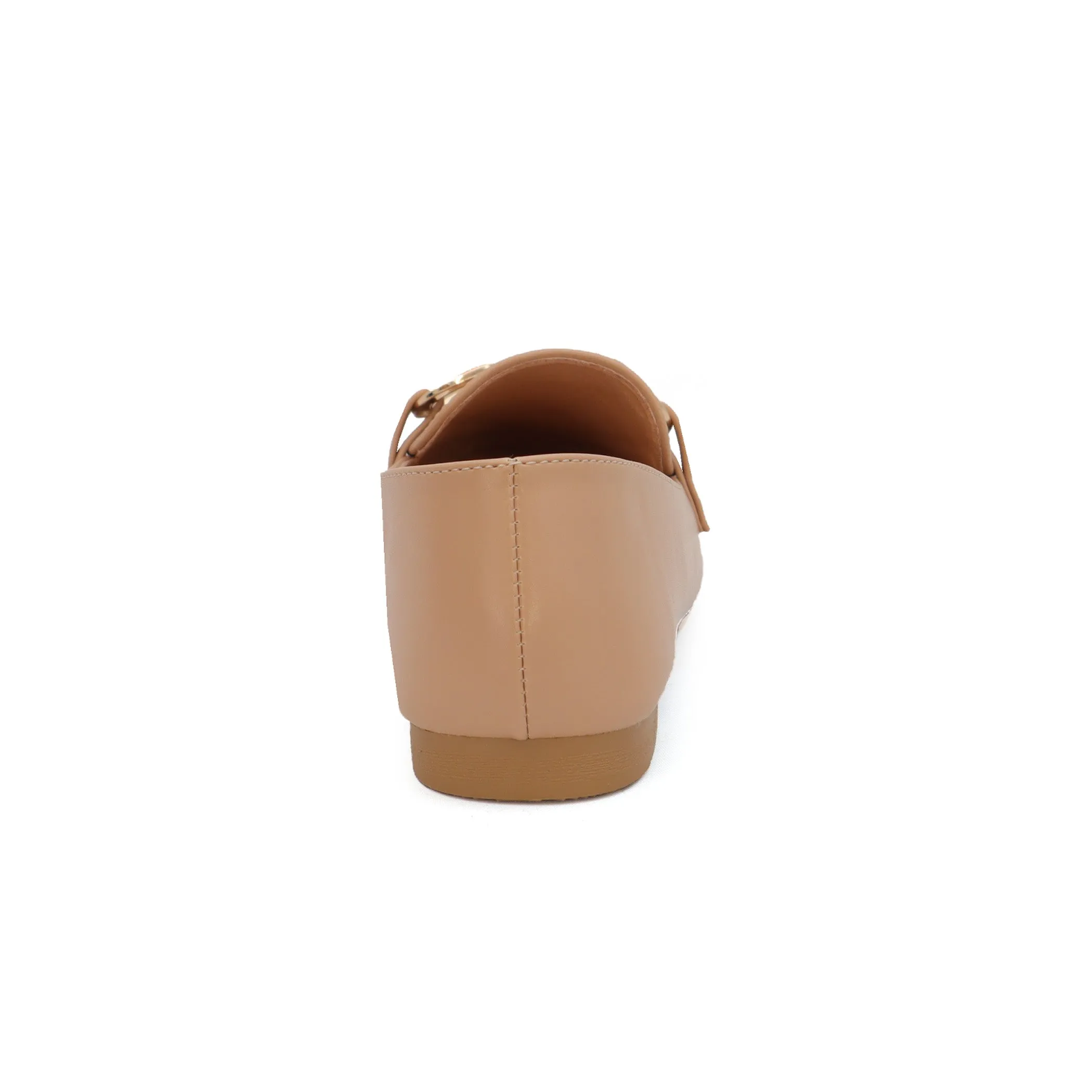 EDLINE-22 Women's Flat Loafer With Large Buckle