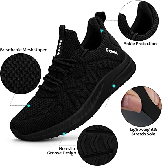 FEETHIT Womens Walking Tennis Shoes