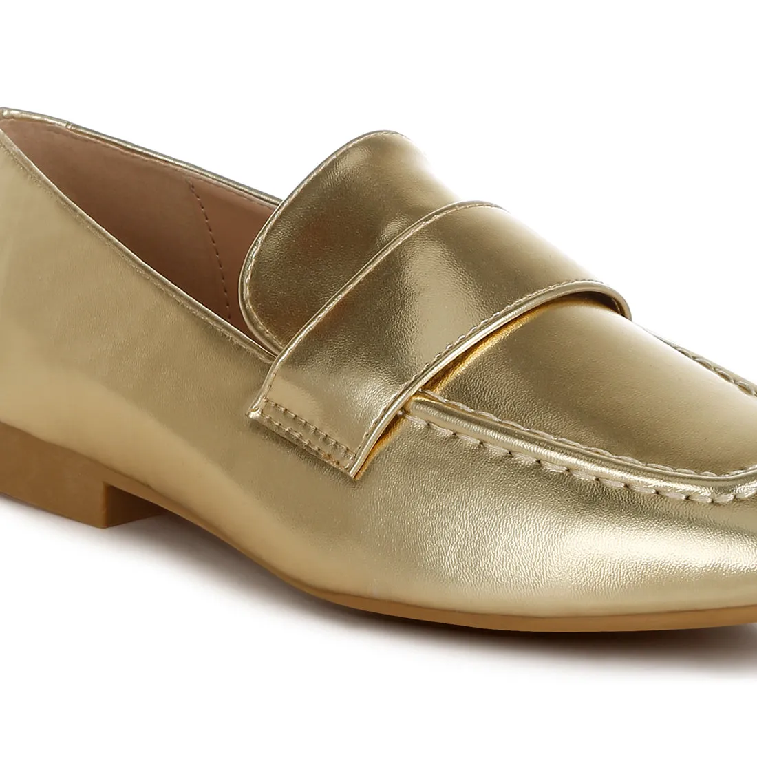 Flat Heel Loafers