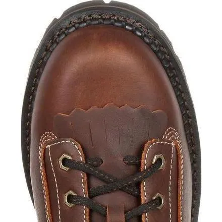Georgia Men's AMP LT 9" Logger Composite Toe Waterproof Work Boot -  Brown - GB00238