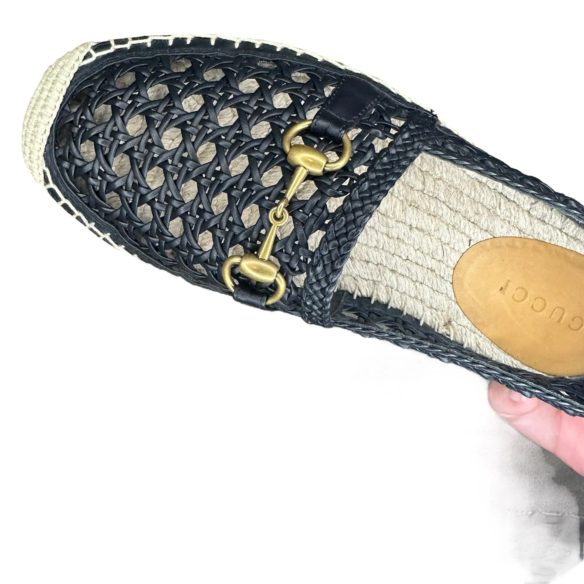 Gucci Black Espadrilles