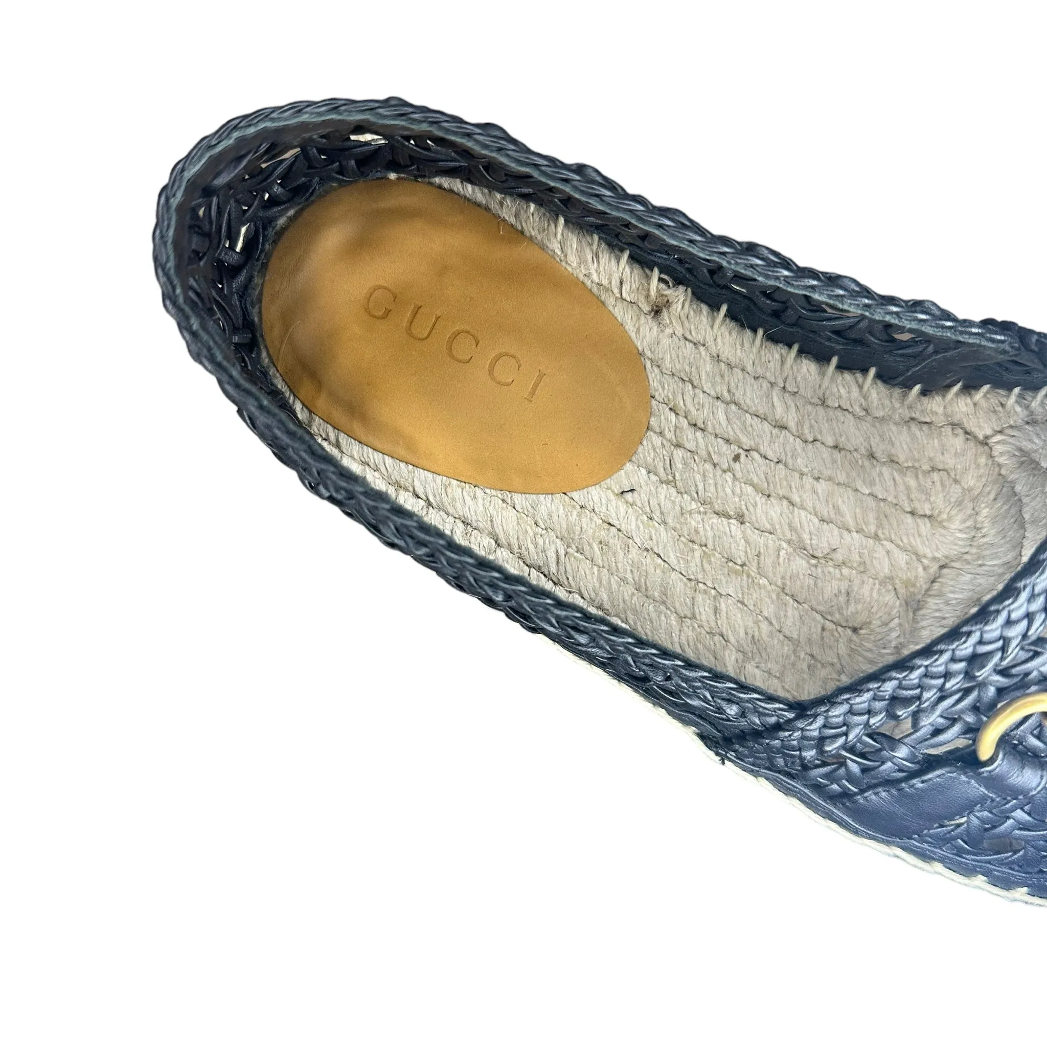 Gucci Black Espadrilles
