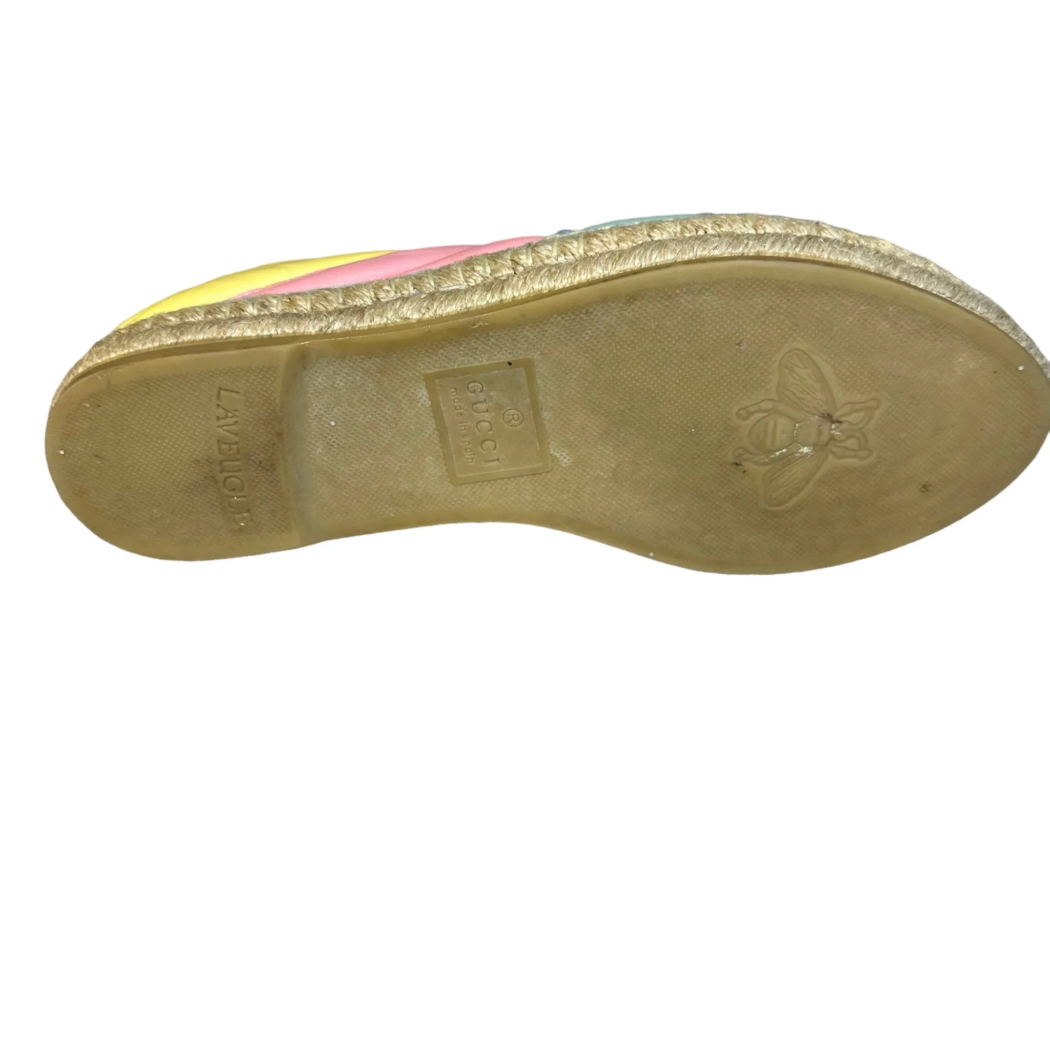Gucci Rainbow Marmont Espadrilles