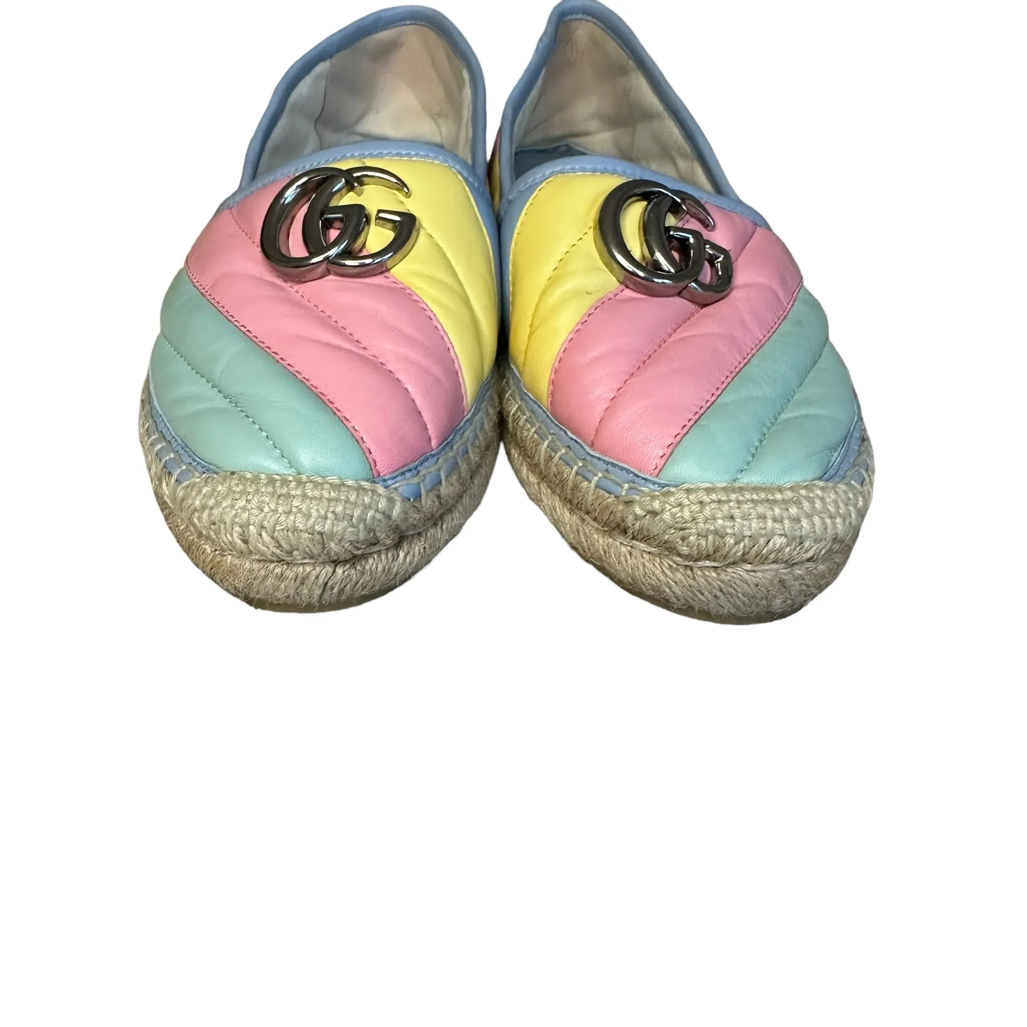 Gucci Rainbow Marmont Espadrilles