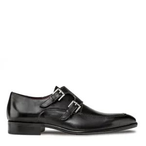 Leather Double Monk Strap