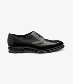 LOAKE GOSLING BLACK DERBY RUBBER SOLE F-MEDIUM