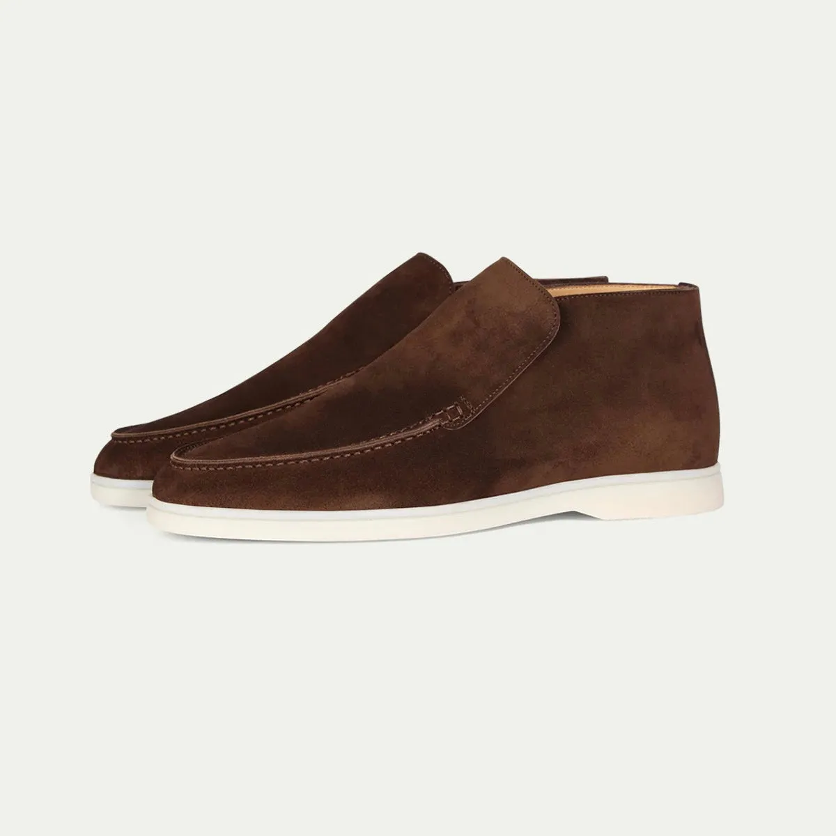 Modestique london| GANGNAM High Suede Loafers