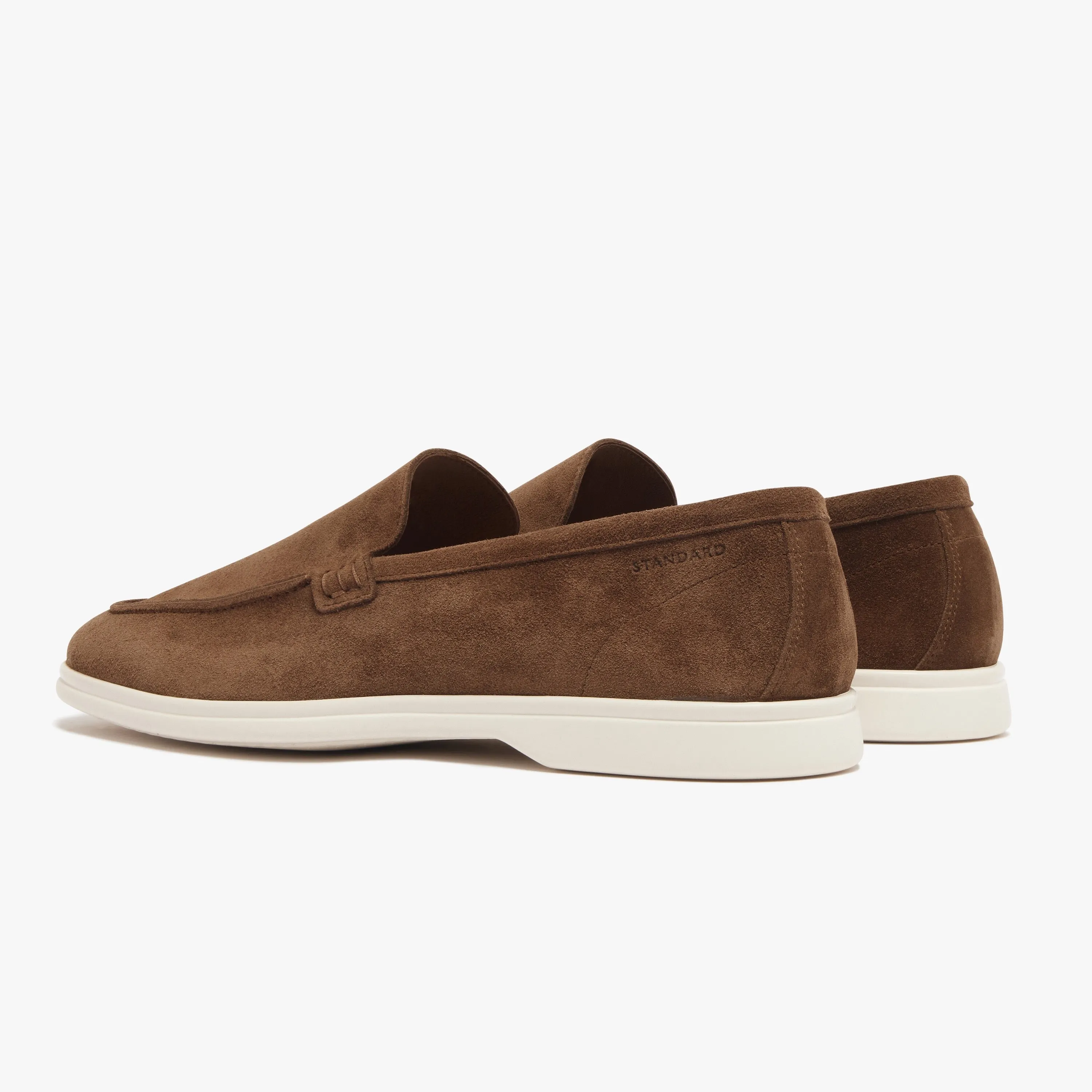 Relaxed Loafer Tobacco Suede Mens