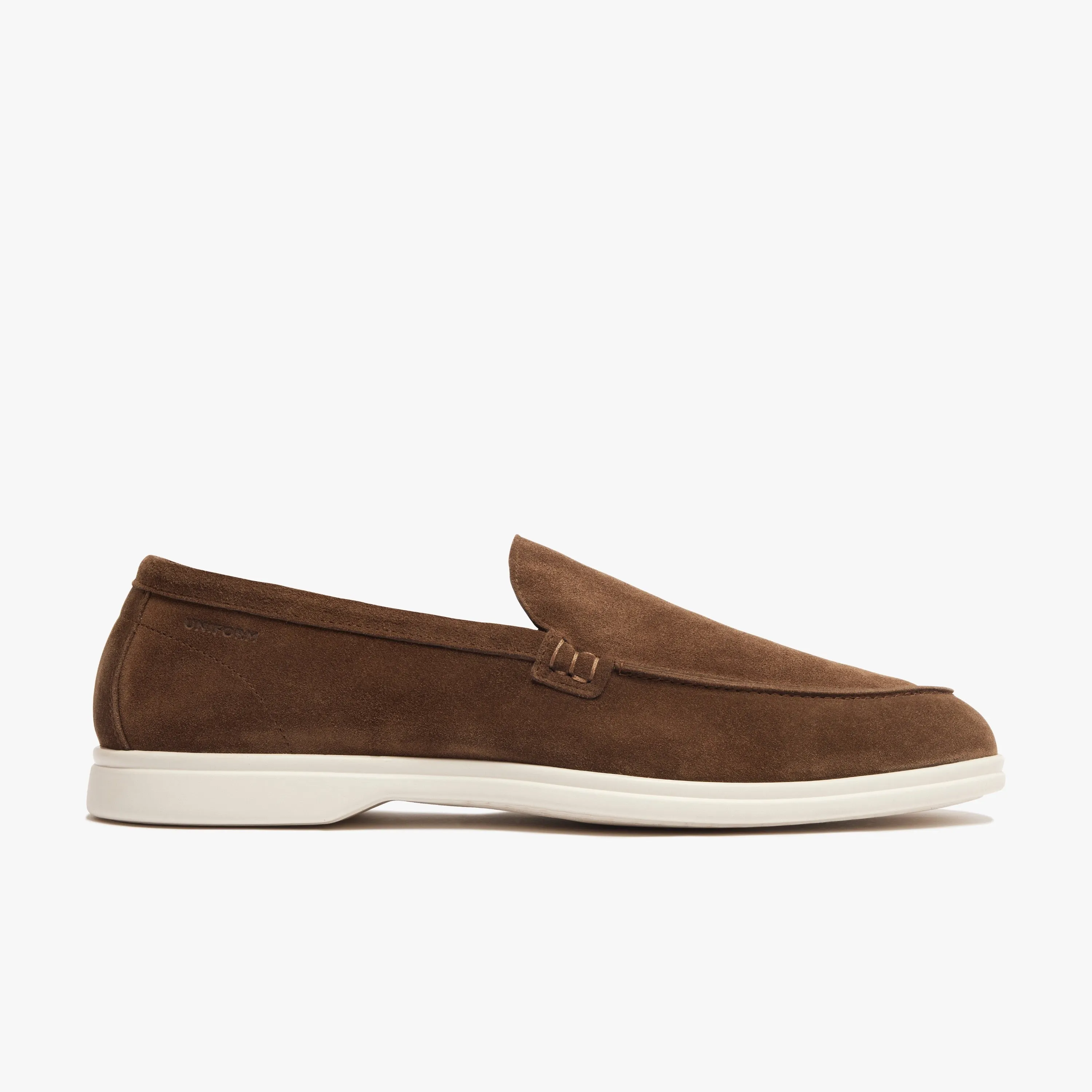Relaxed Loafer Tobacco Suede Mens