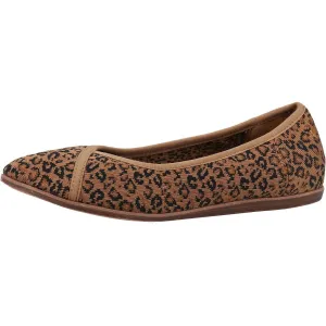 TOMS Katie Brown 100% Cotton Female Slip On Ladies Shoes
