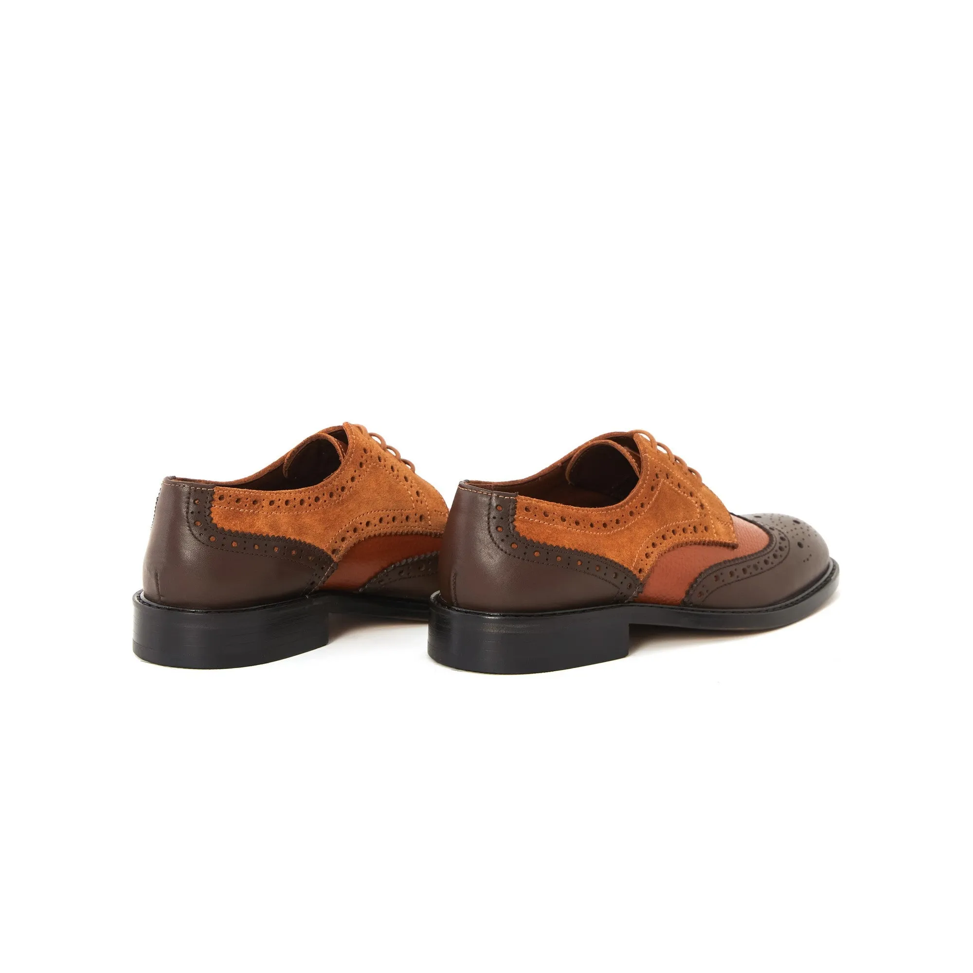 Women's Calf Leather Handmade Oxford W5028