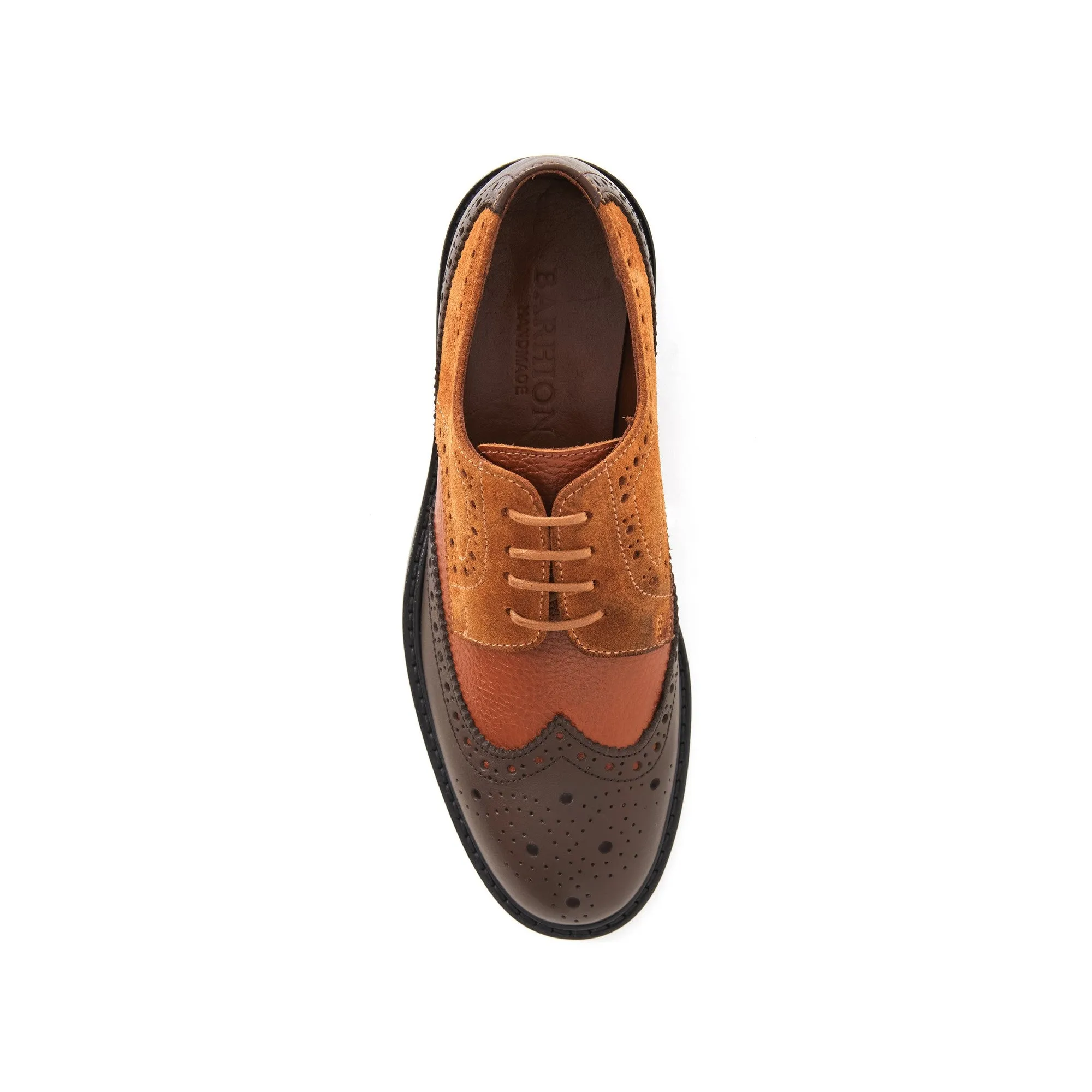 Women's Calf Leather Handmade Oxford W5028