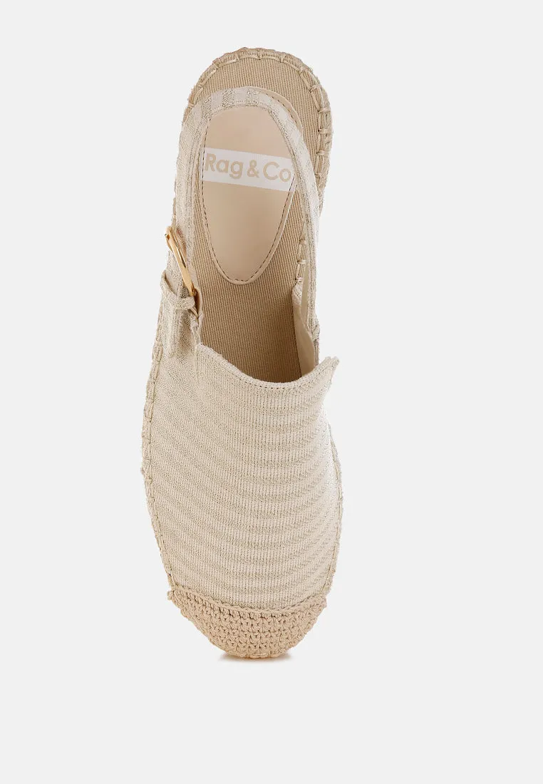 Zalli Canvas Espadrilles Sandals