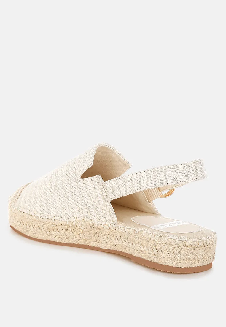 Zalli Canvas Espadrilles Sandals