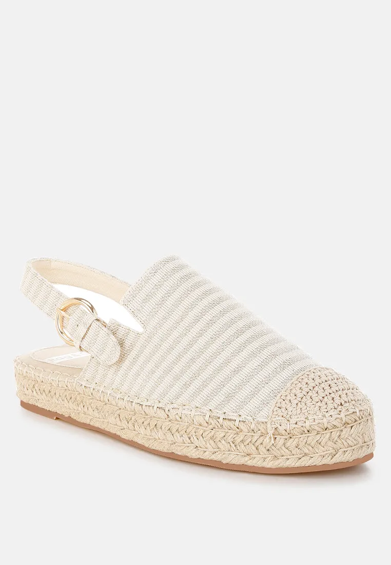 Zalli Canvas Espadrilles Sandals